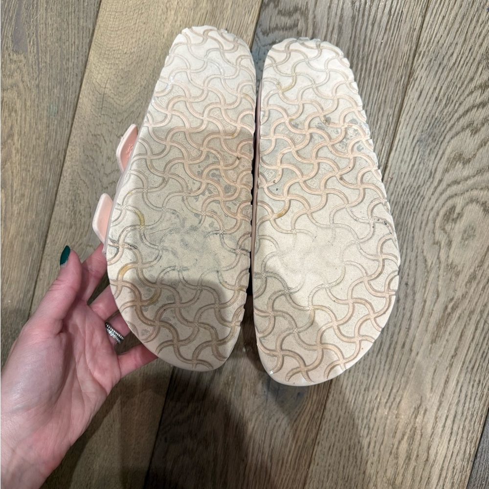 Birkenstock Pale Pink Two-Strap Sandals - Picture 7 of 7